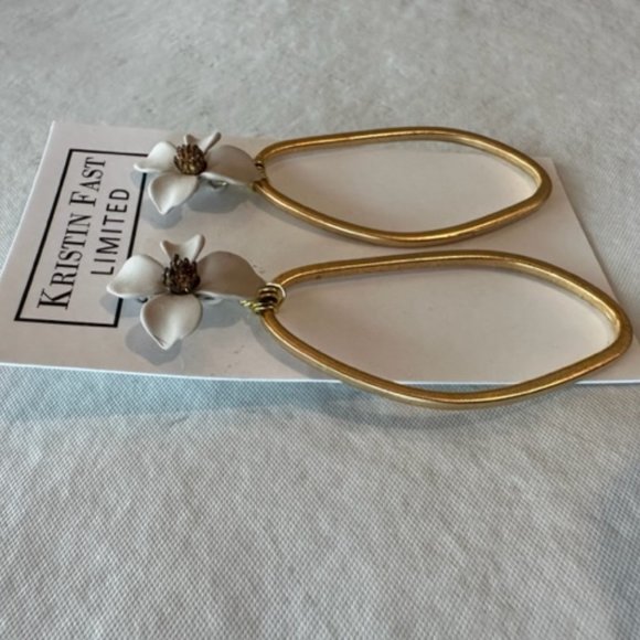 KRISTIN FAST LIMITED BRAND NEW POST DECORATIVE EARRINGS - Picture 2 of 2